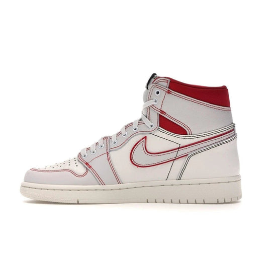 Air Jordan 1 Retro High Phantom Gym Red by Air Jordan