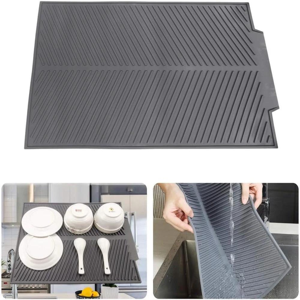 Silicone Dish Draining Mat by Casa & Beyond