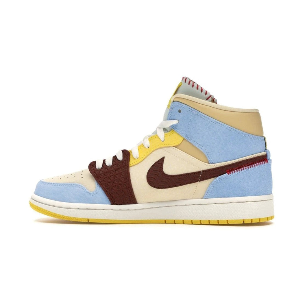Air Jordan 1 Mid SE Fearless Maison Chateau Rouge by Air Jordan