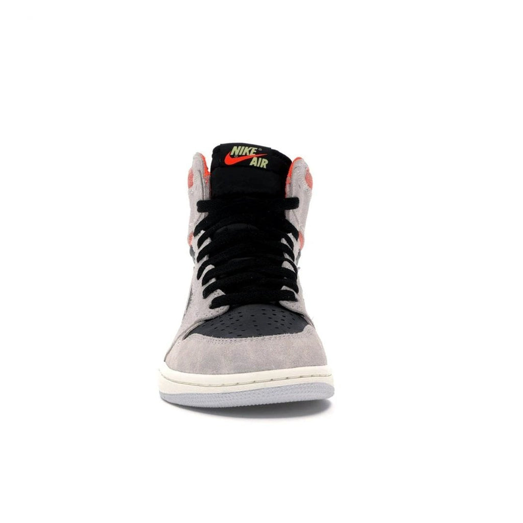 Air Jordan 1 Retro High Neutral Grey Hyper Crimson by Air Jordan