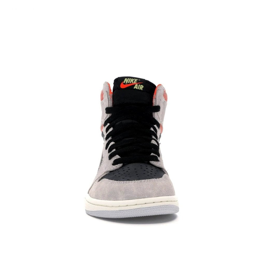Air Jordan 1 Retro High Neutral Grey Hyper Crimson by Air Jordan