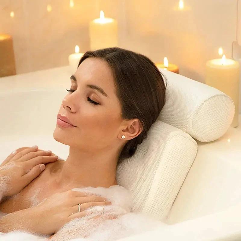 Luxury Bath Pillow by Casa & Beyond