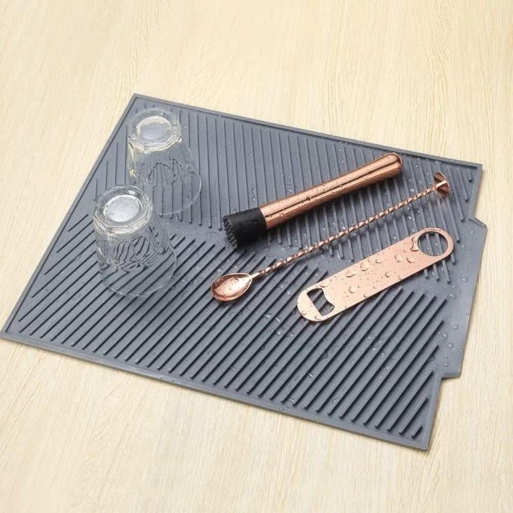 Silicone Dish Draining Mat by Casa & Beyond
