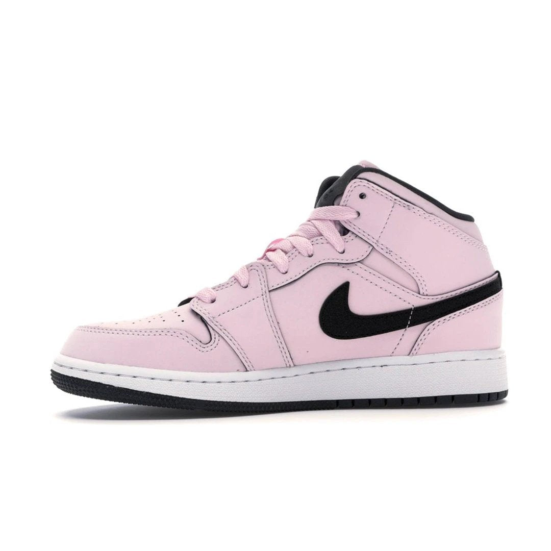Air Jordan 1 Mid Pink Foam (GS) by Air Jordan