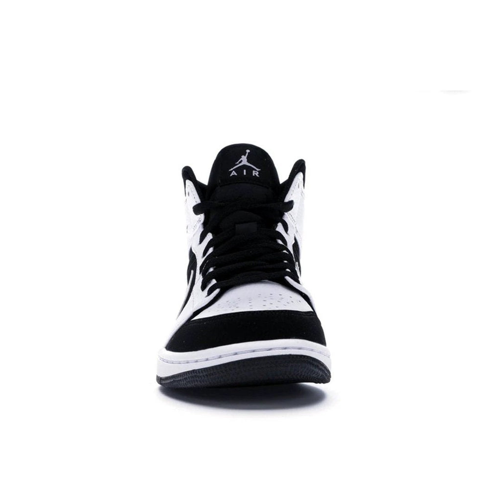 Air Jordan 1 Mid White Black by Air Jordan