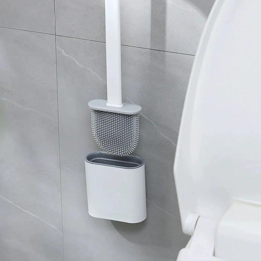 Clean Silicone Toilet Brush by Casa & Beyond