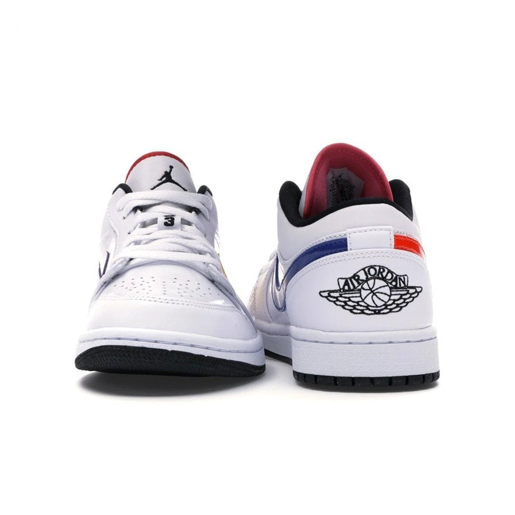 Air Jordan 1 Low White Multi-Color by Air Jordan