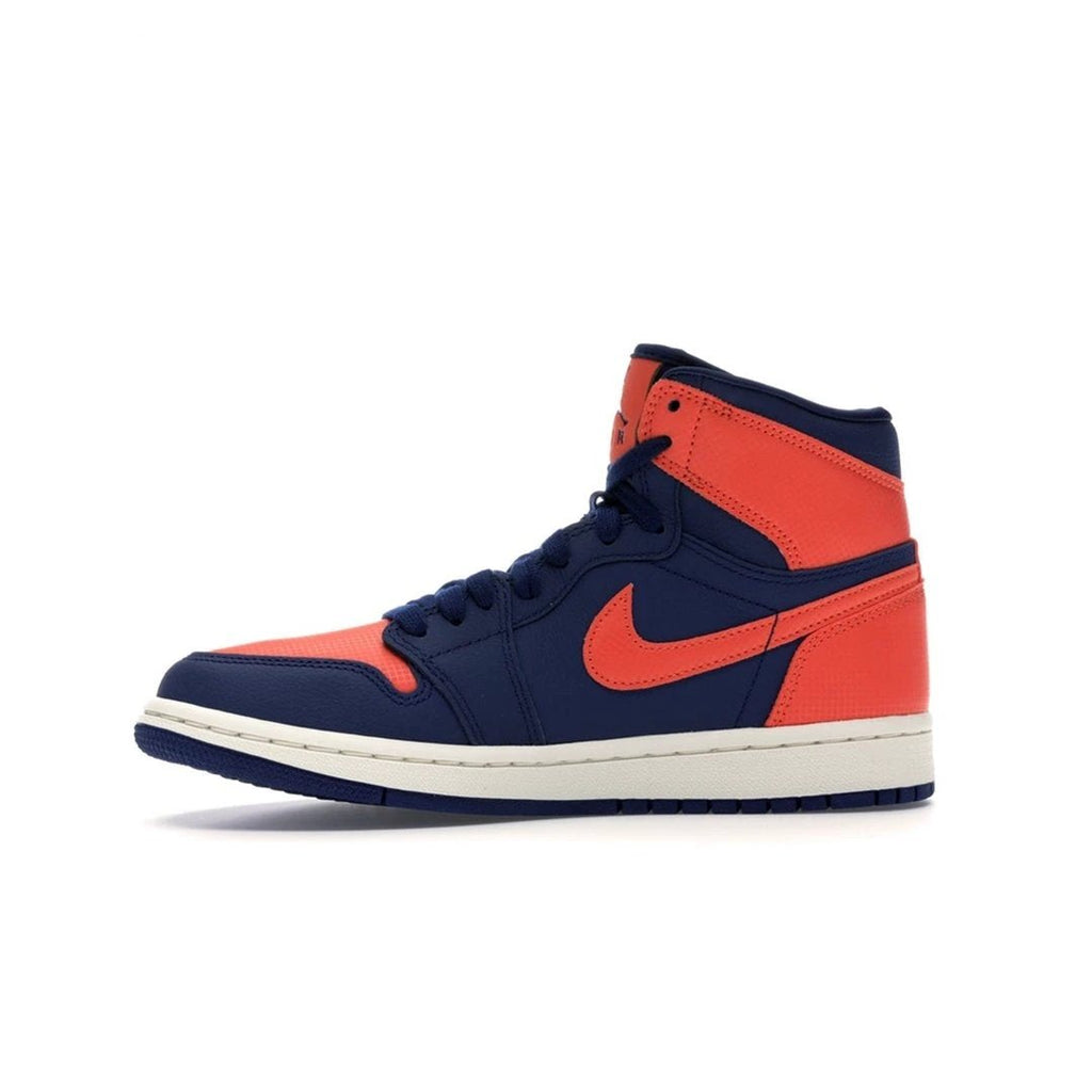 Air Jordan 1 Retro High Blue Void Turf Orange (W) by Air Jordan