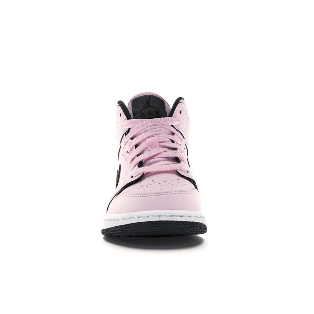 Air Jordan 1 Mid Pink Foam (GS) by Air Jordan