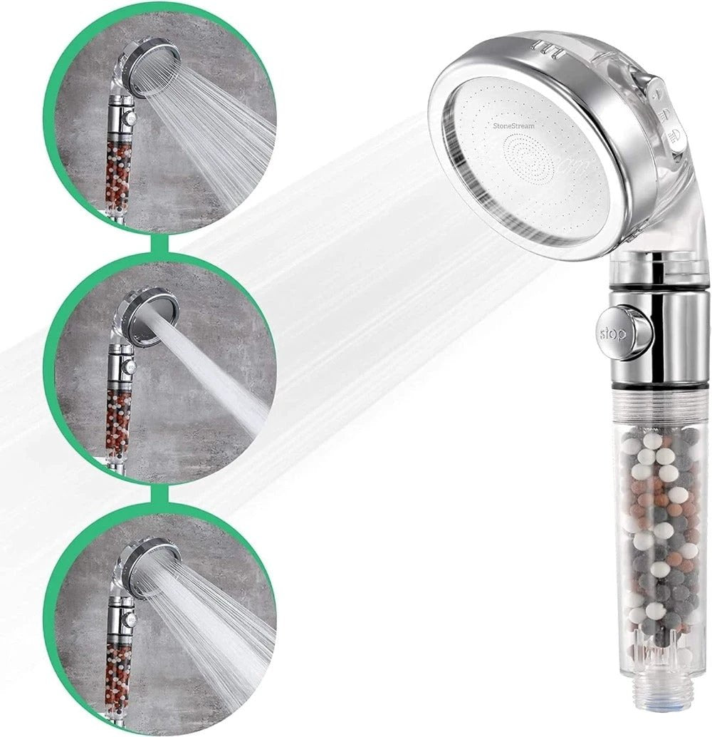 Mineral Shower Head | Better Skin & Hair by Casa & Beyond