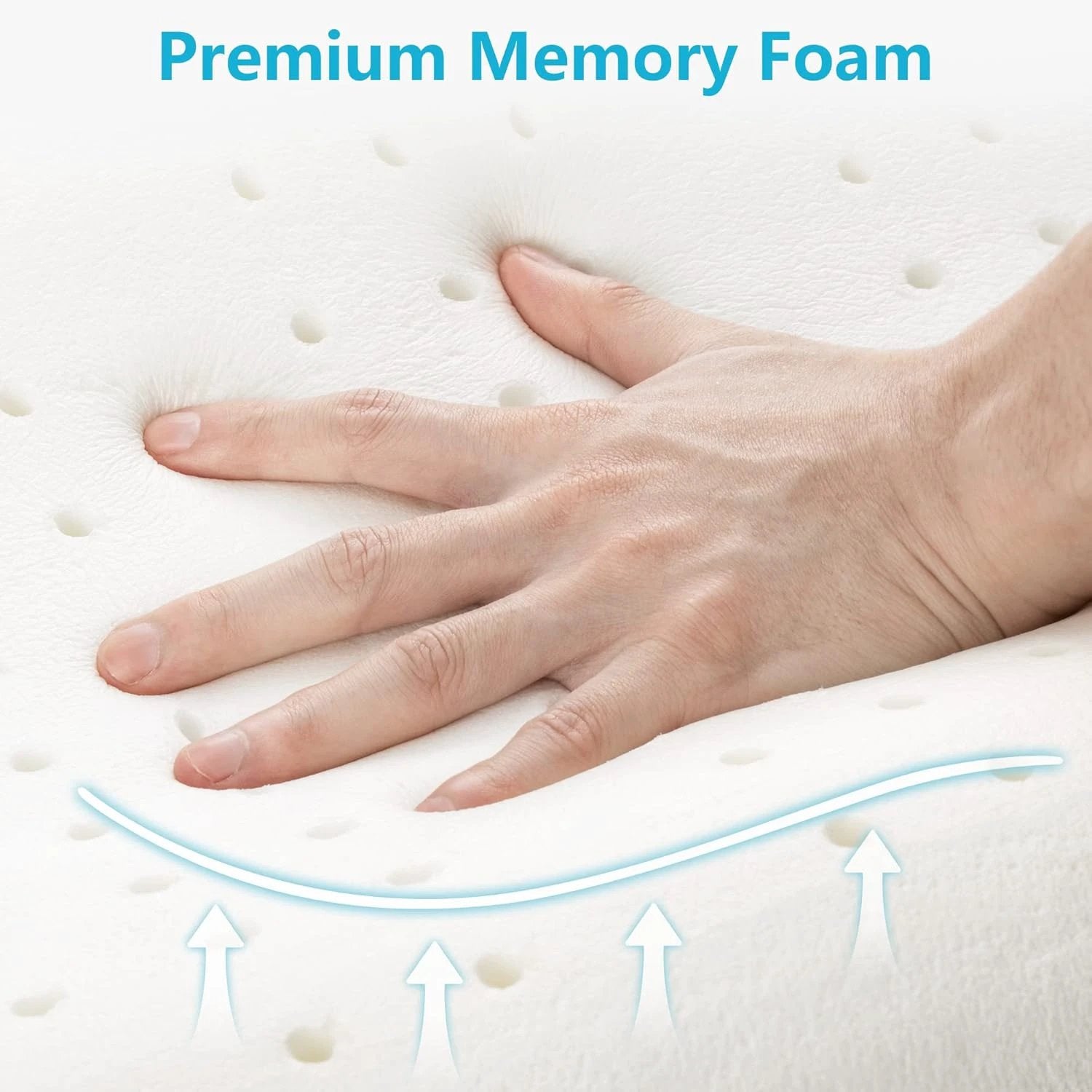 Cloud Comfort Memory Foam Pillow by Casa & Beyond