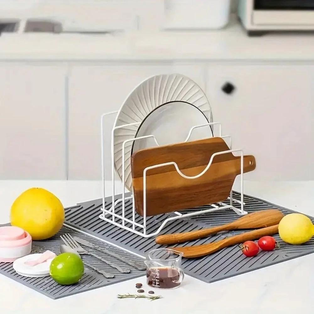 Silicone Dish Draining Mat by Casa & Beyond