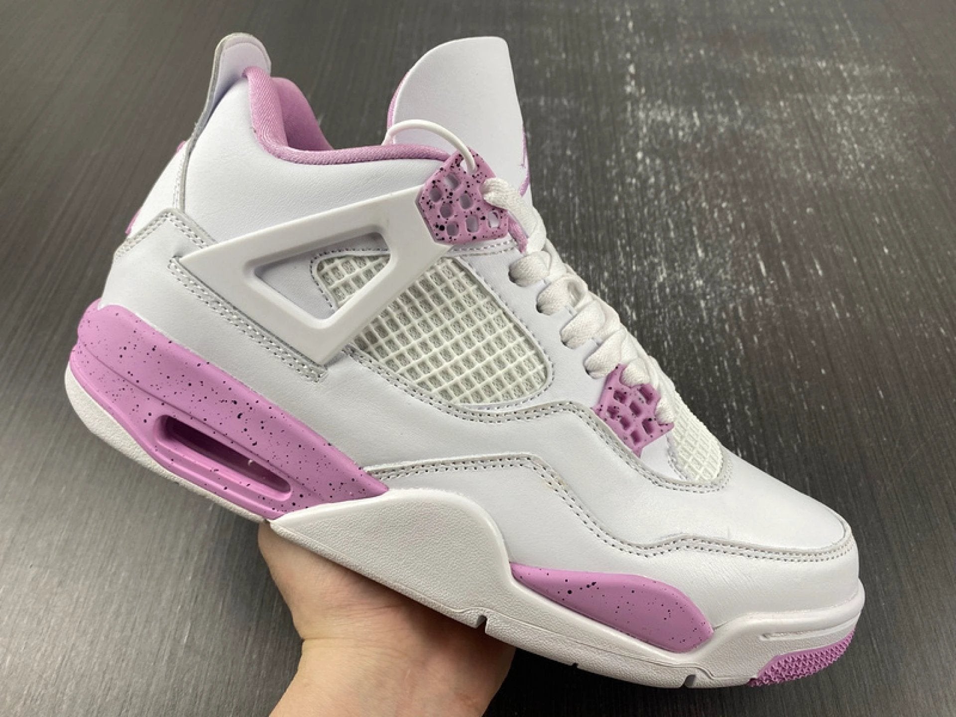 Air Jordan 4 White Pink by Air Jordan