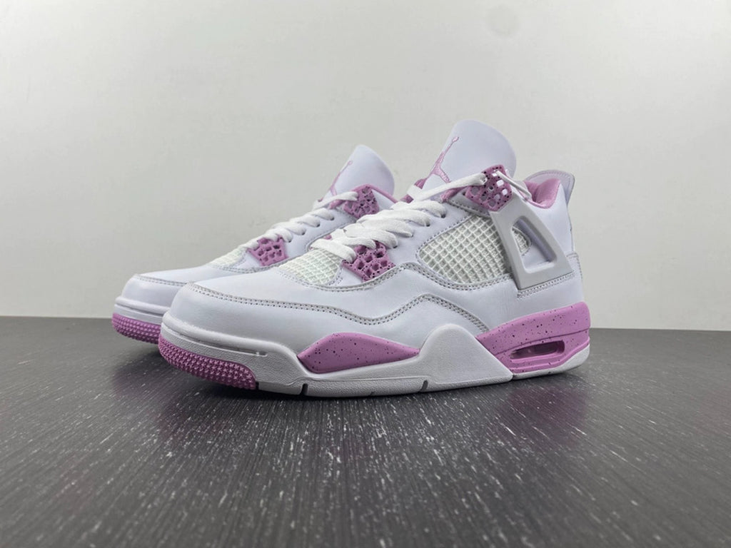 Air Jordan 4 White Pink by Air Jordan