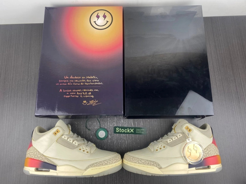 Air Jordan 3 Retro SP J Balvin Medellín Sunset by Air Jordan