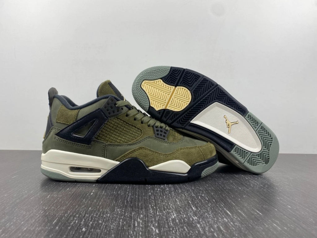 Air Jordan 4 Retro SE Craft Medium Olive by Air Jordan