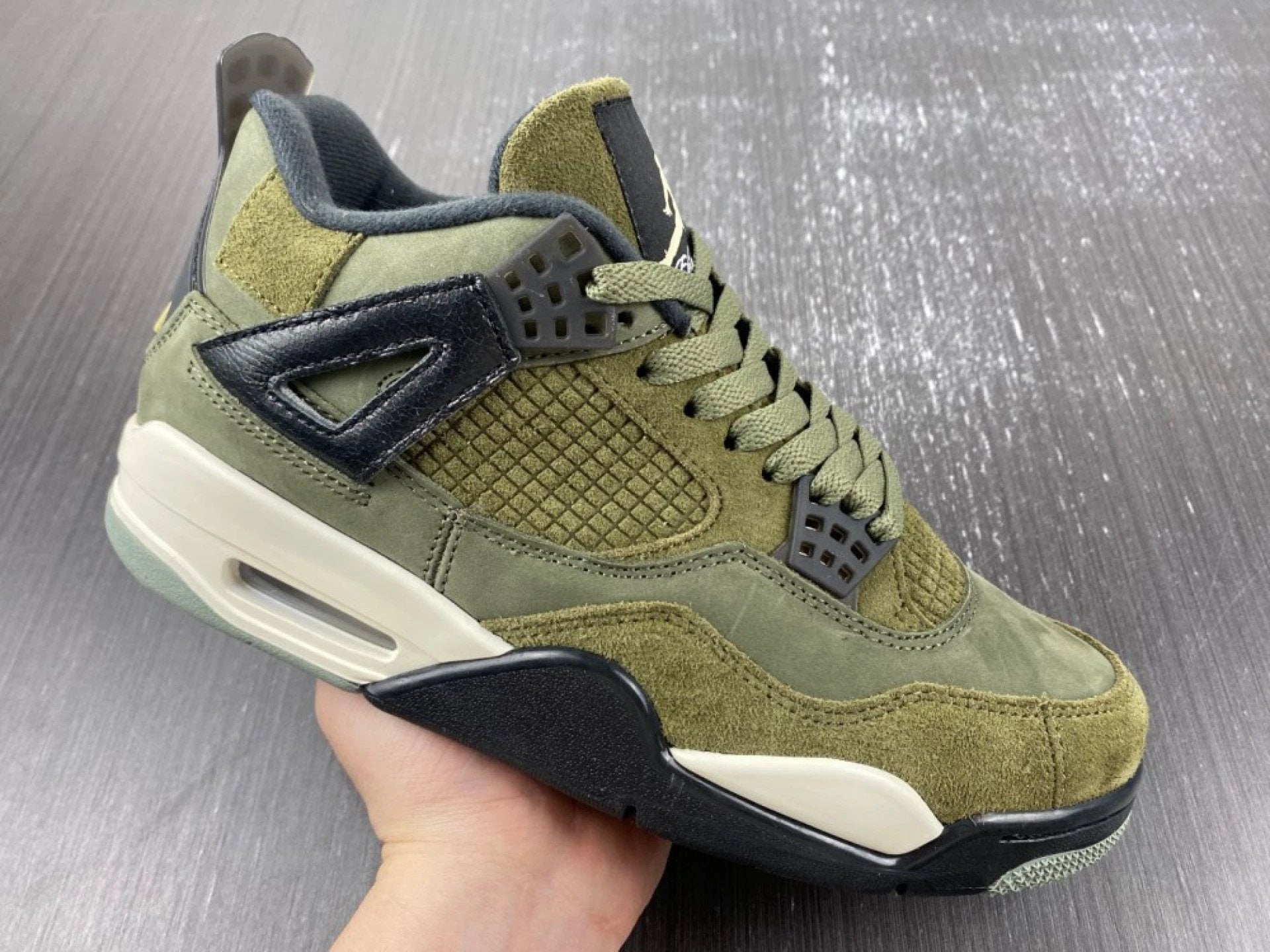 Air Jordan 4 Retro SE Craft Medium Olive by Air Jordan