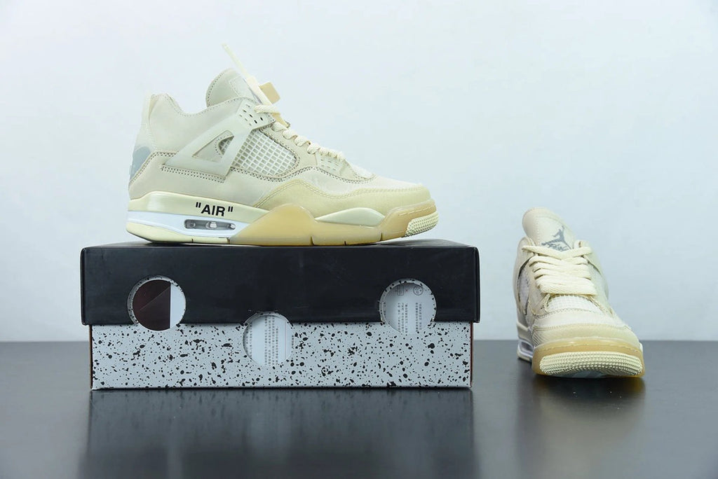 Air Jordan 4 Retro Off-White Sail by Air Jordan