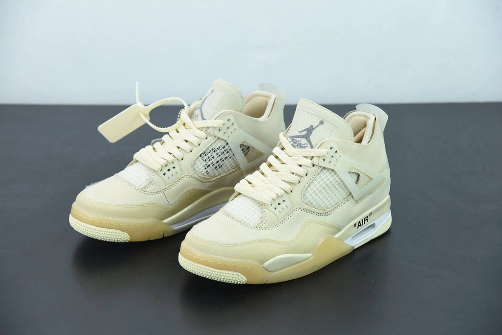 Air Jordan 4 Retro Off-White Sail by Air Jordan