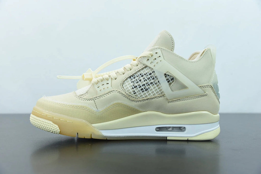 Air Jordan 4 Retro Off-White Sail by Air Jordan