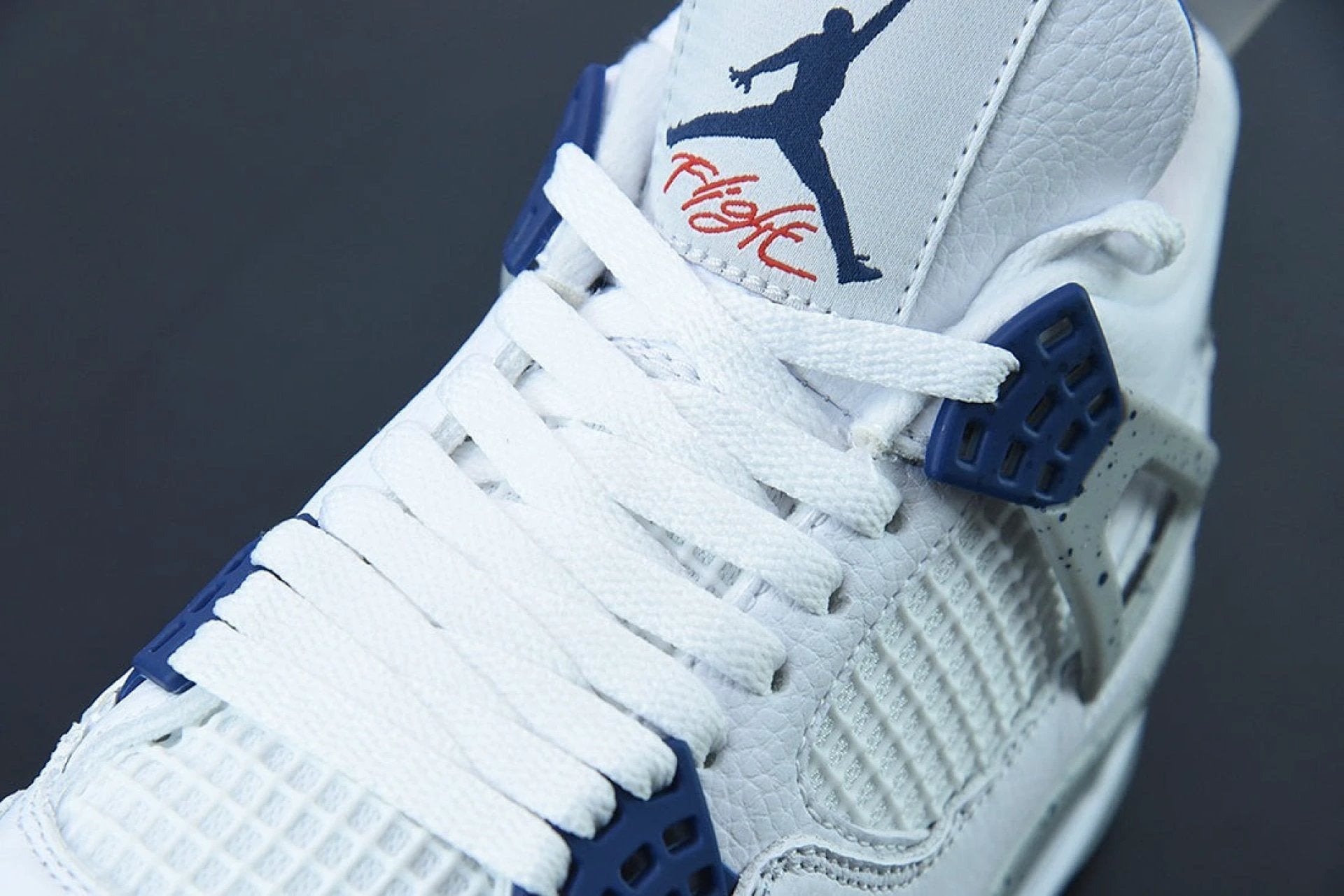 Air Jordan 4 Retro White Midnight Navy by Air Jordan