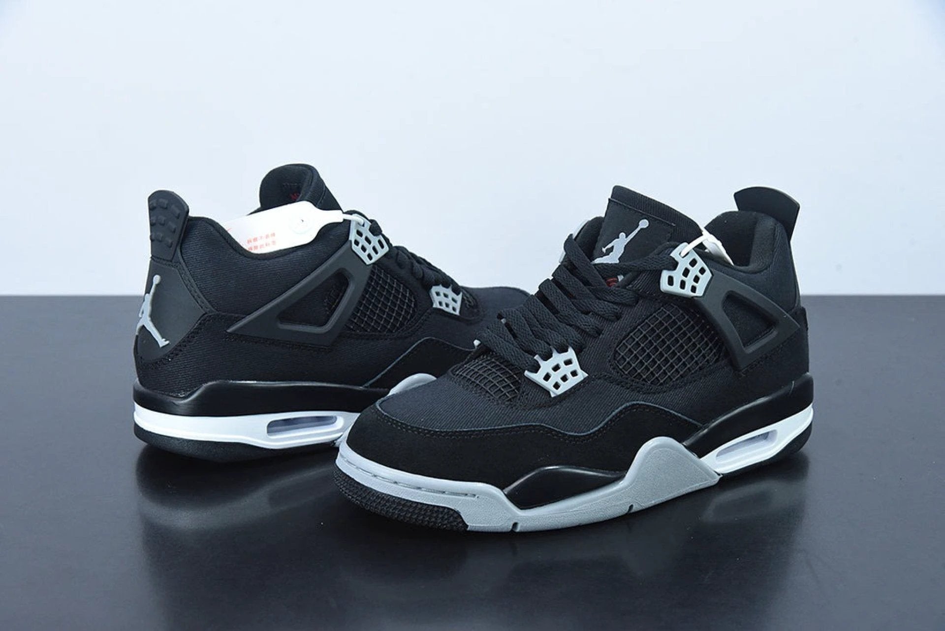 Air Jordan 4 Retro SE Black Canvas by Air Jordan