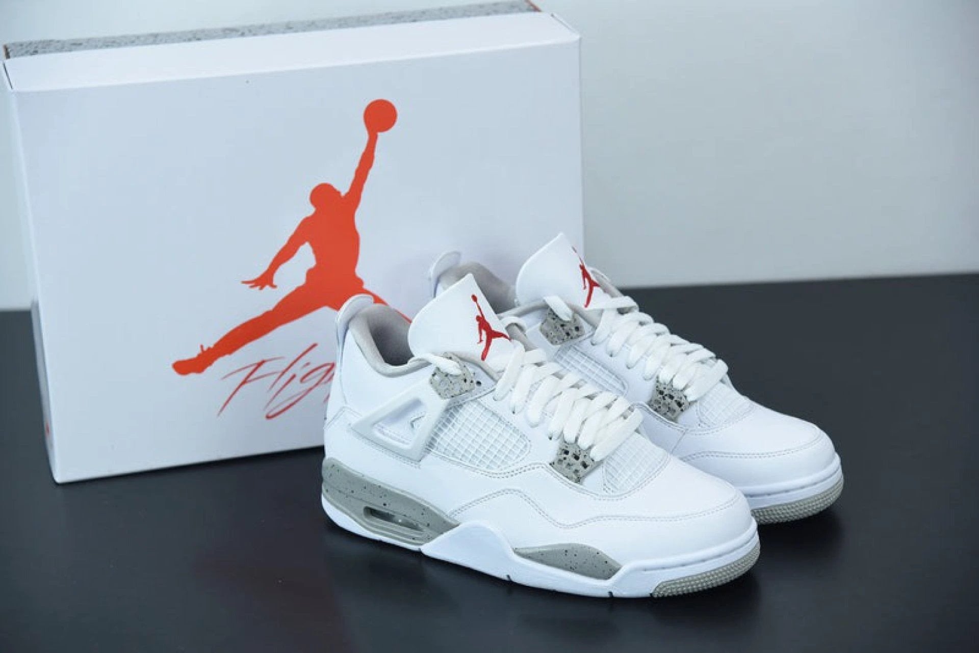 Air Jordan 4 Retro White Oreo by Air Jordan