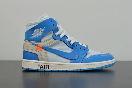 Air Jordan 1 Retro High Off-White University Blue by Air Jordan