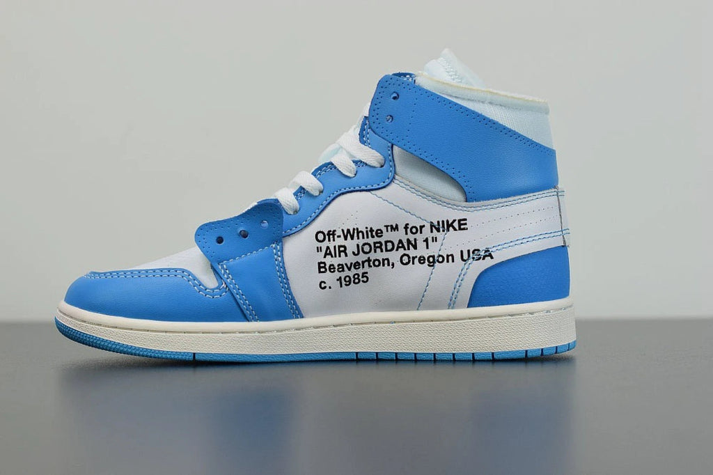 Air Jordan 1 Retro High Off-White University Blue by Air Jordan
