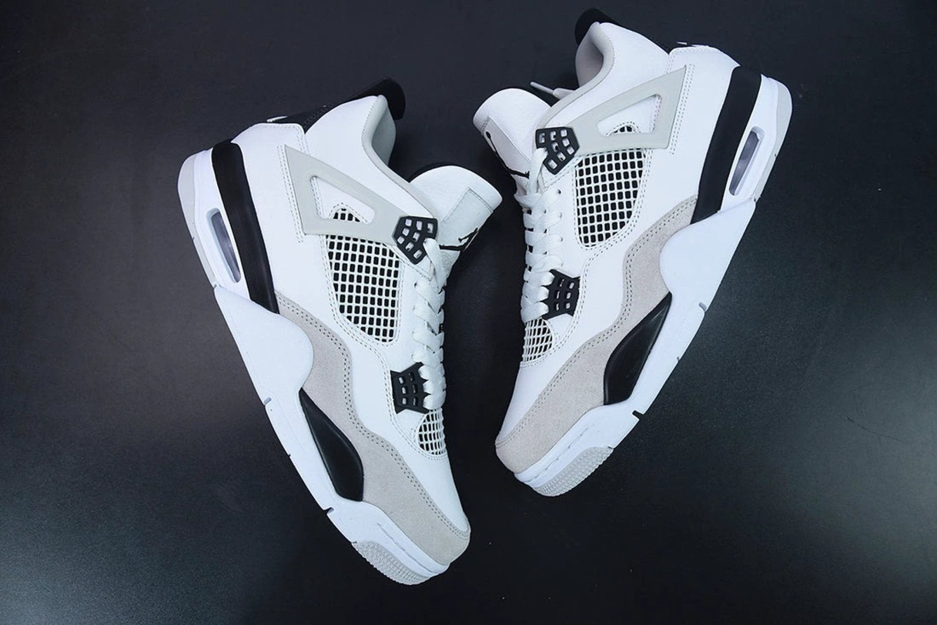 Air Jordan 4 Retro Military Black by Air Jordan