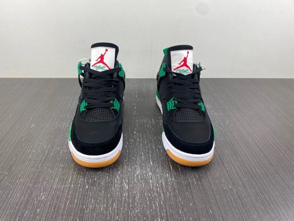 Air Jordan 4 Retro SB Black & Green Unisex Sneaker by Air Jordan