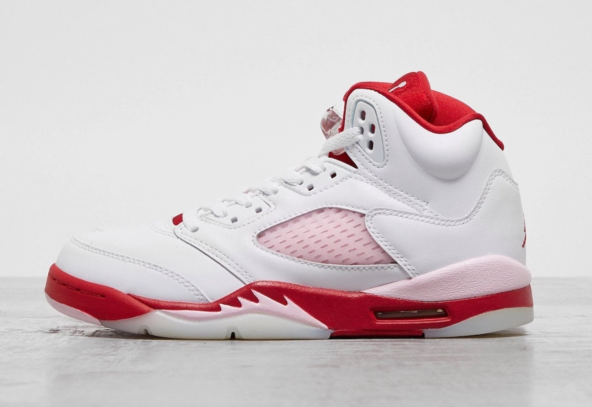 Air Jordan 5 Retro White Pink Red by Air Jordan