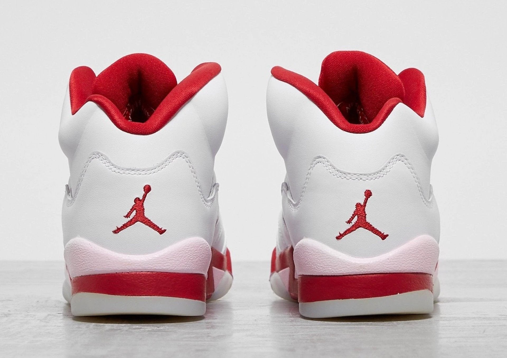 Air Jordan 5 Retro White Pink Red by Air Jordan