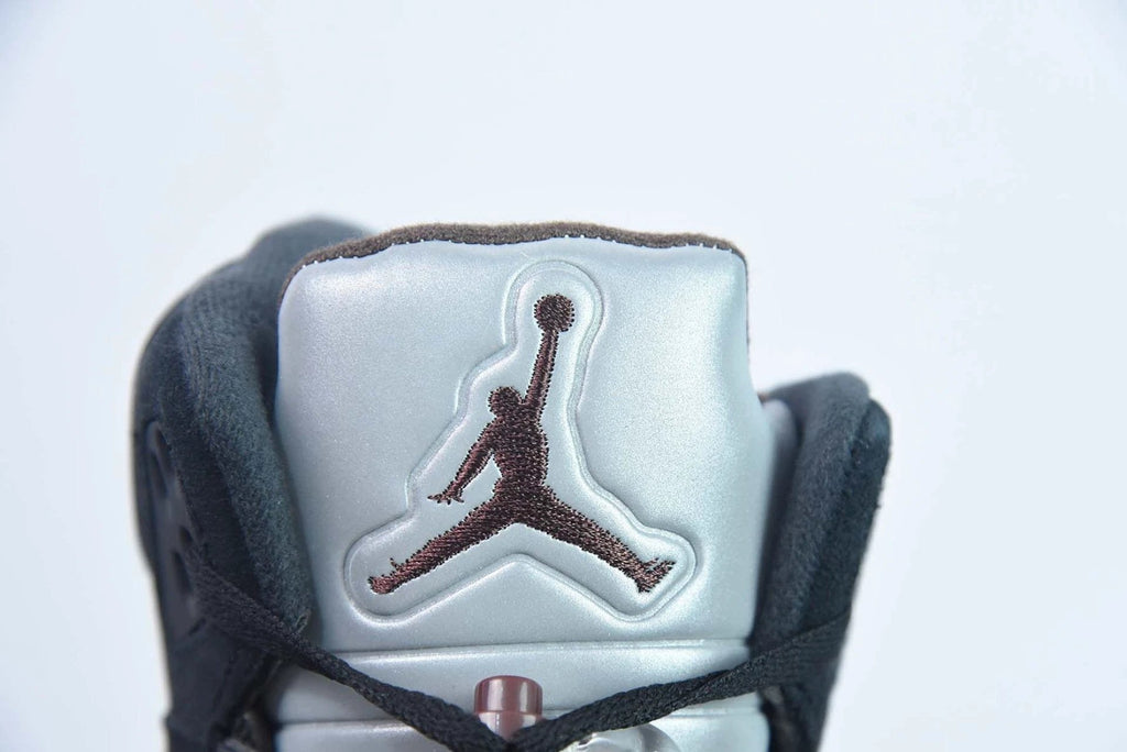 A Ma Maniére X Air Jordan 5 Black Burgundy Crush Pale Ivory by Air Jordan