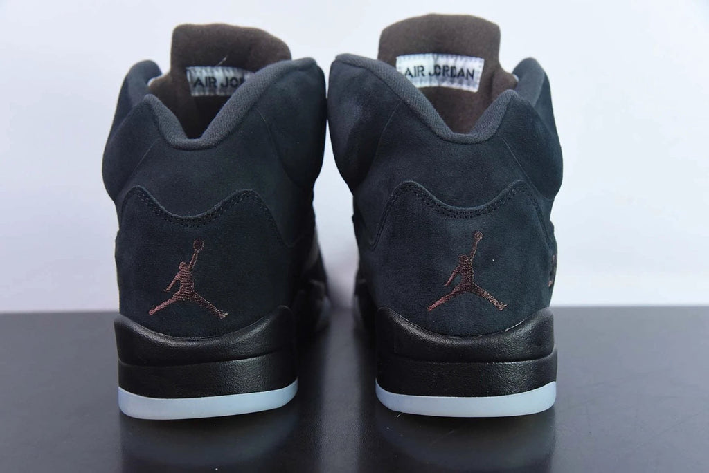 A Ma Maniére X Air Jordan 5 Black Burgundy Crush Pale Ivory by Air Jordan