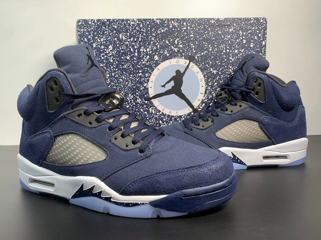 Air Jordan 5 Retro Georgetown Midnight Navy by Air Jordan