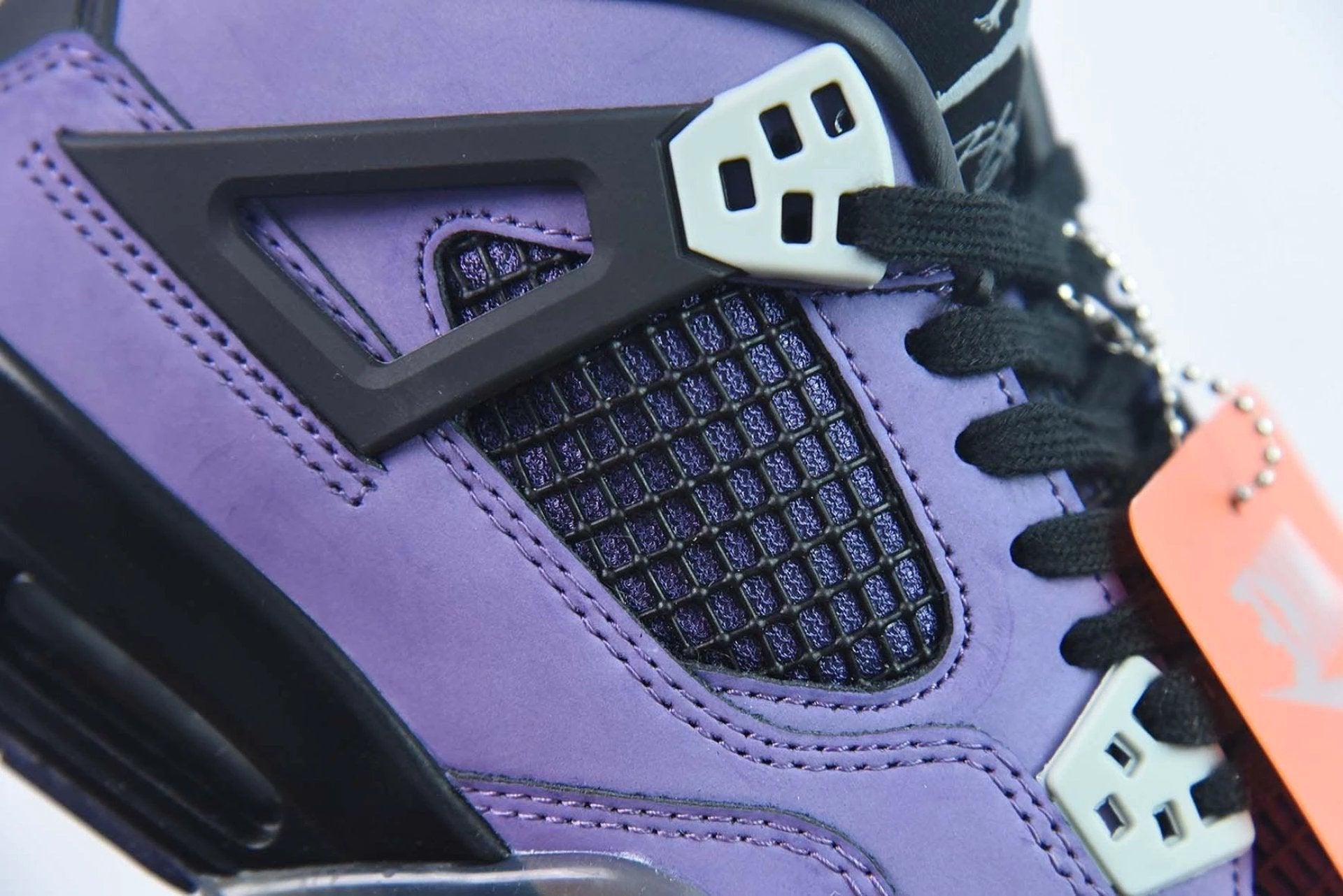Travis Scott x Air Jordan 4 Retro Purple Suede Black Midsole by Air Jordan