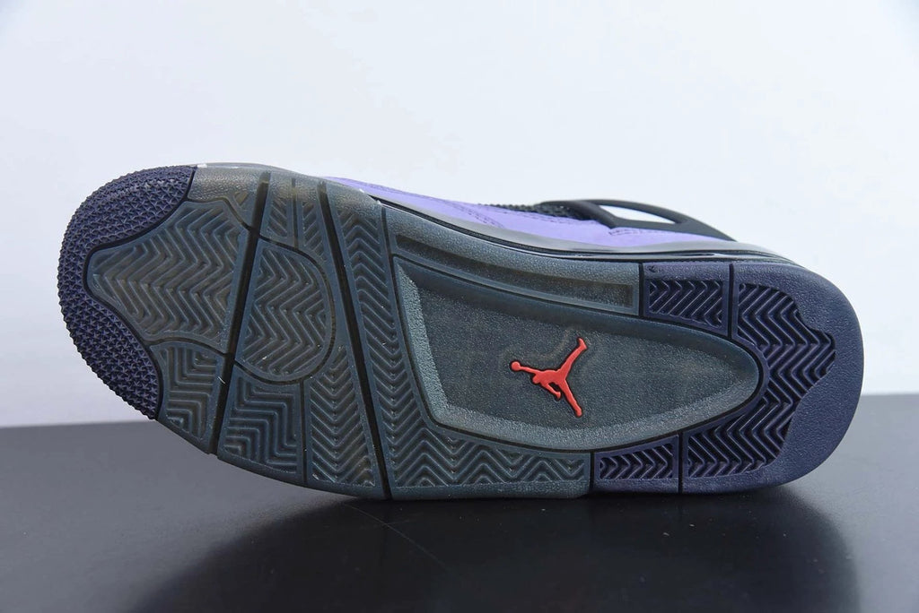 Travis Scott x Air Jordan 4 Retro Purple Suede Black Midsole by Air Jordan