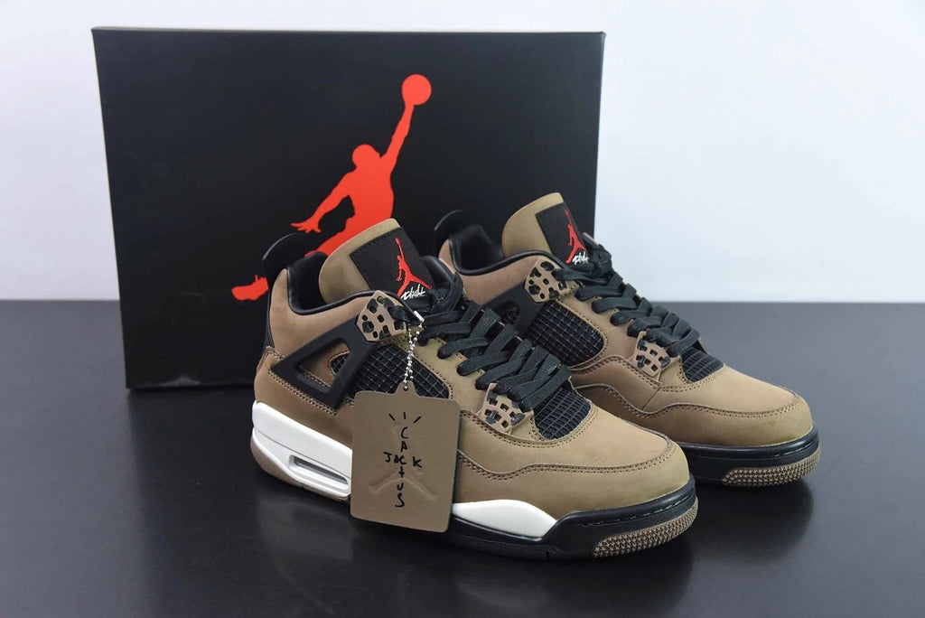 Air Jordan 4 Retro Travis Scott Olive by Air Jordan