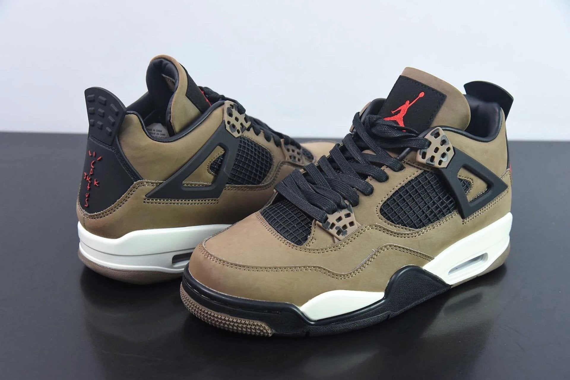 Air Jordan 4 Retro Travis Scott Olive by Air Jordan