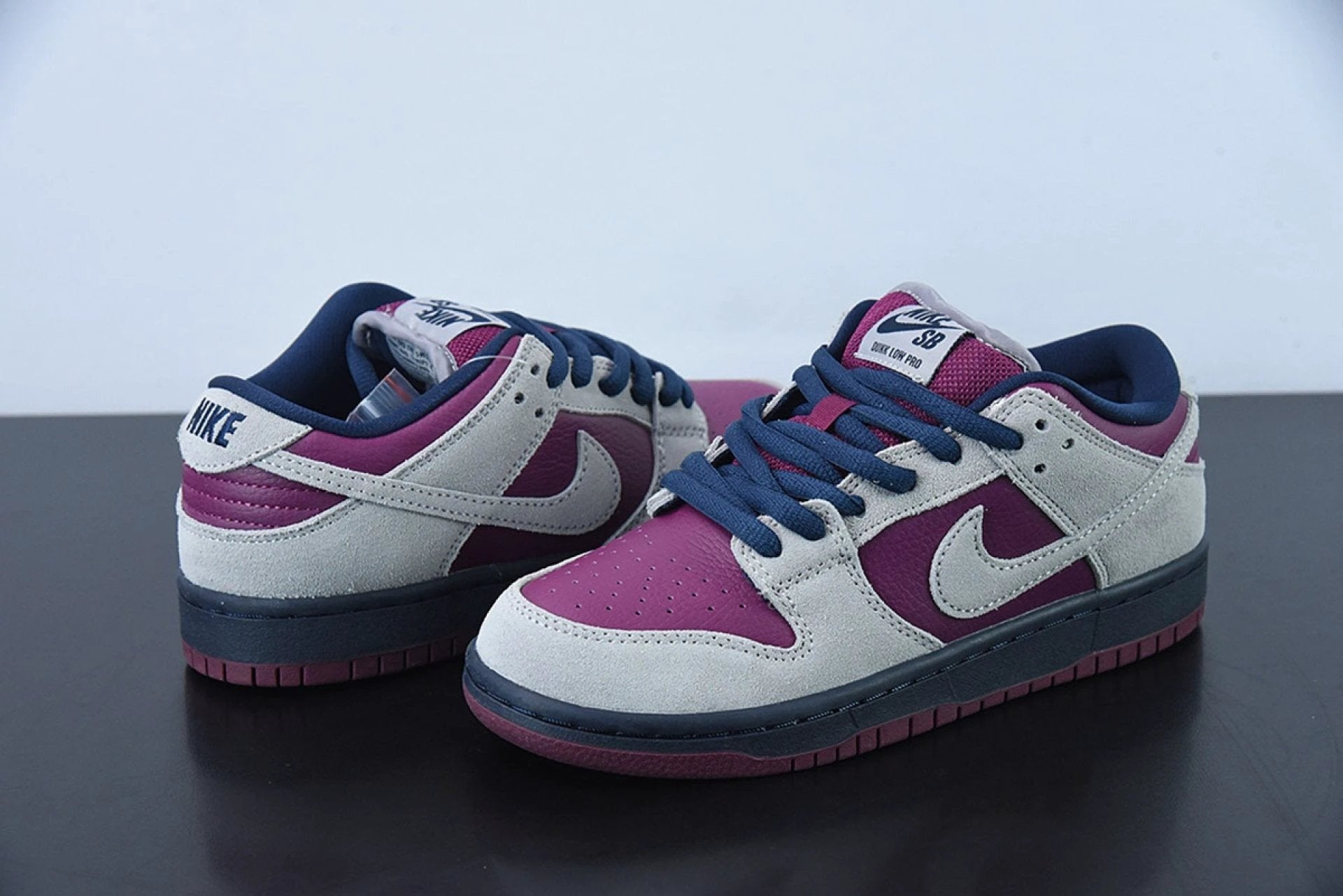 SB Dunk Low Atmosphere Grey True Berry by Air Jordan