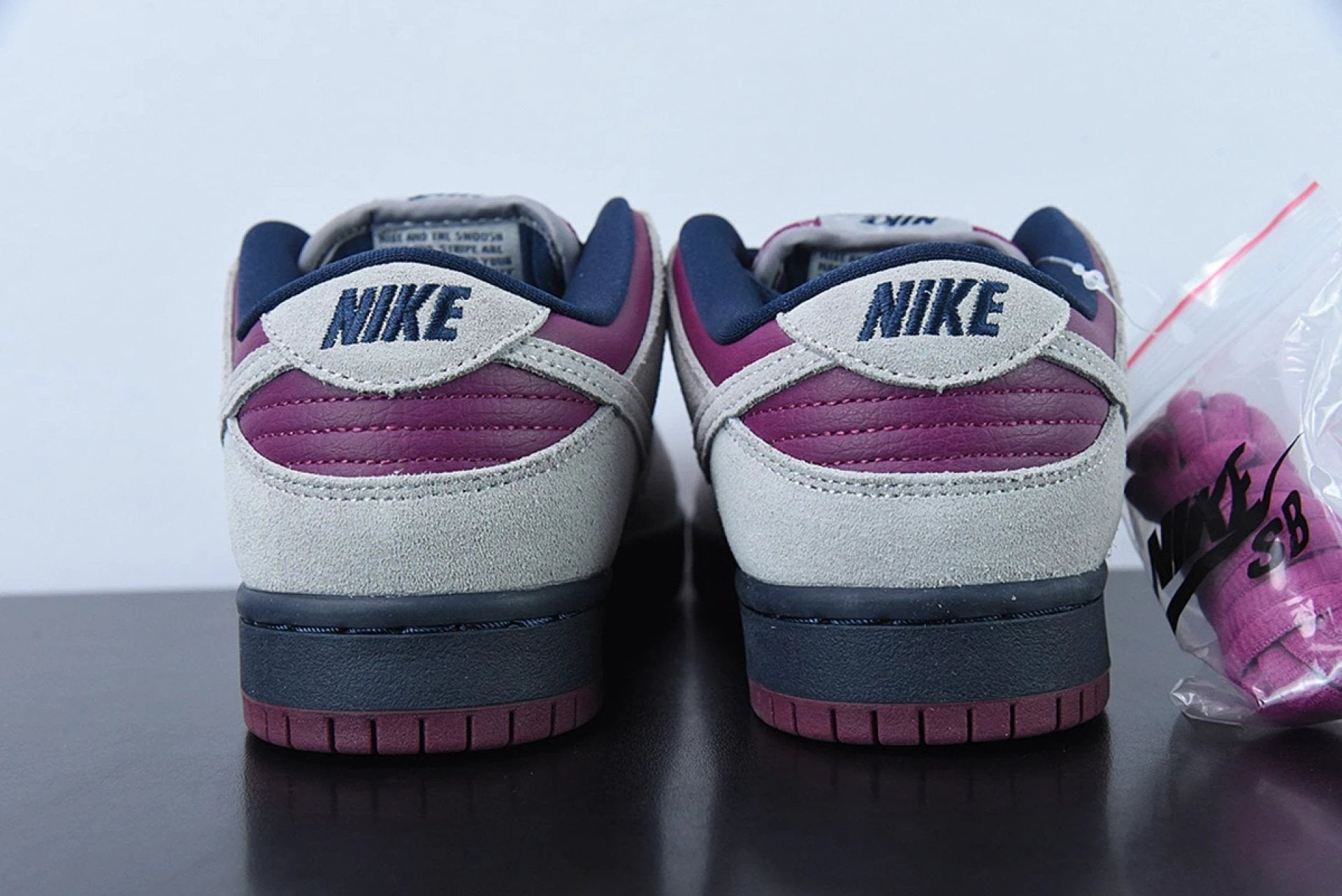 SB Dunk Low Atmosphere Grey True Berry by Air Jordan