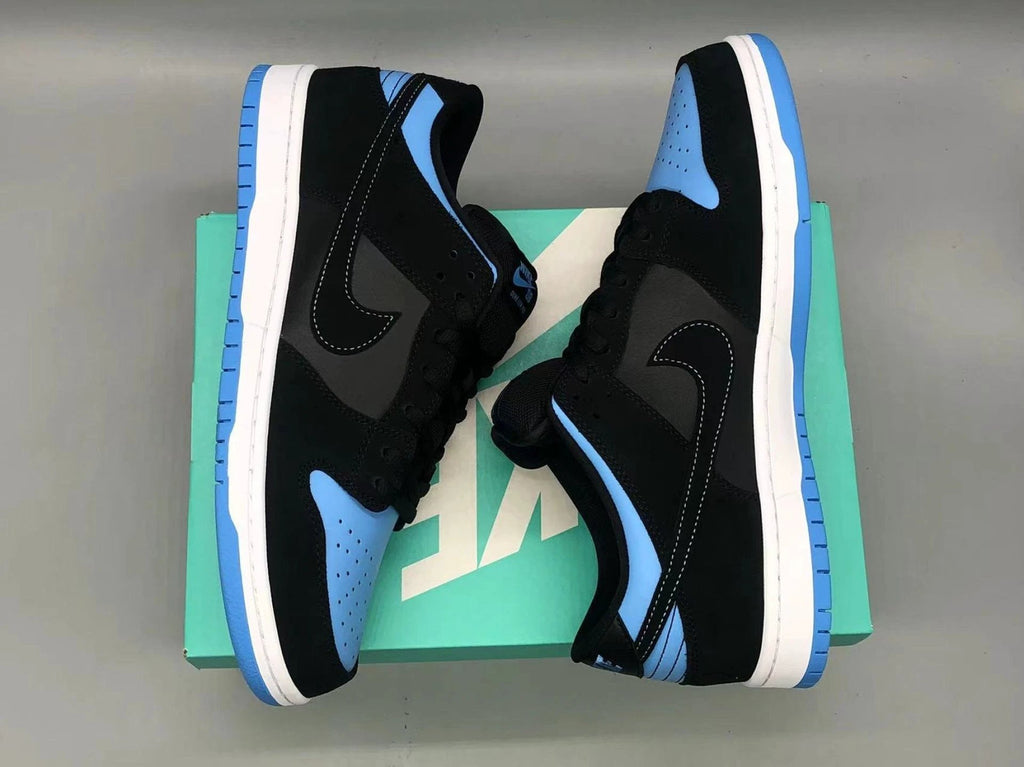 SB Dunk Low Black University Blue by Air Jordan