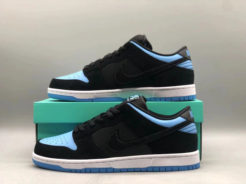 SB Dunk Low Black University Blue by Air Jordan