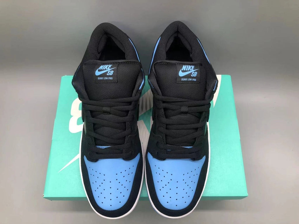 SB Dunk Low Black University Blue by Air Jordan