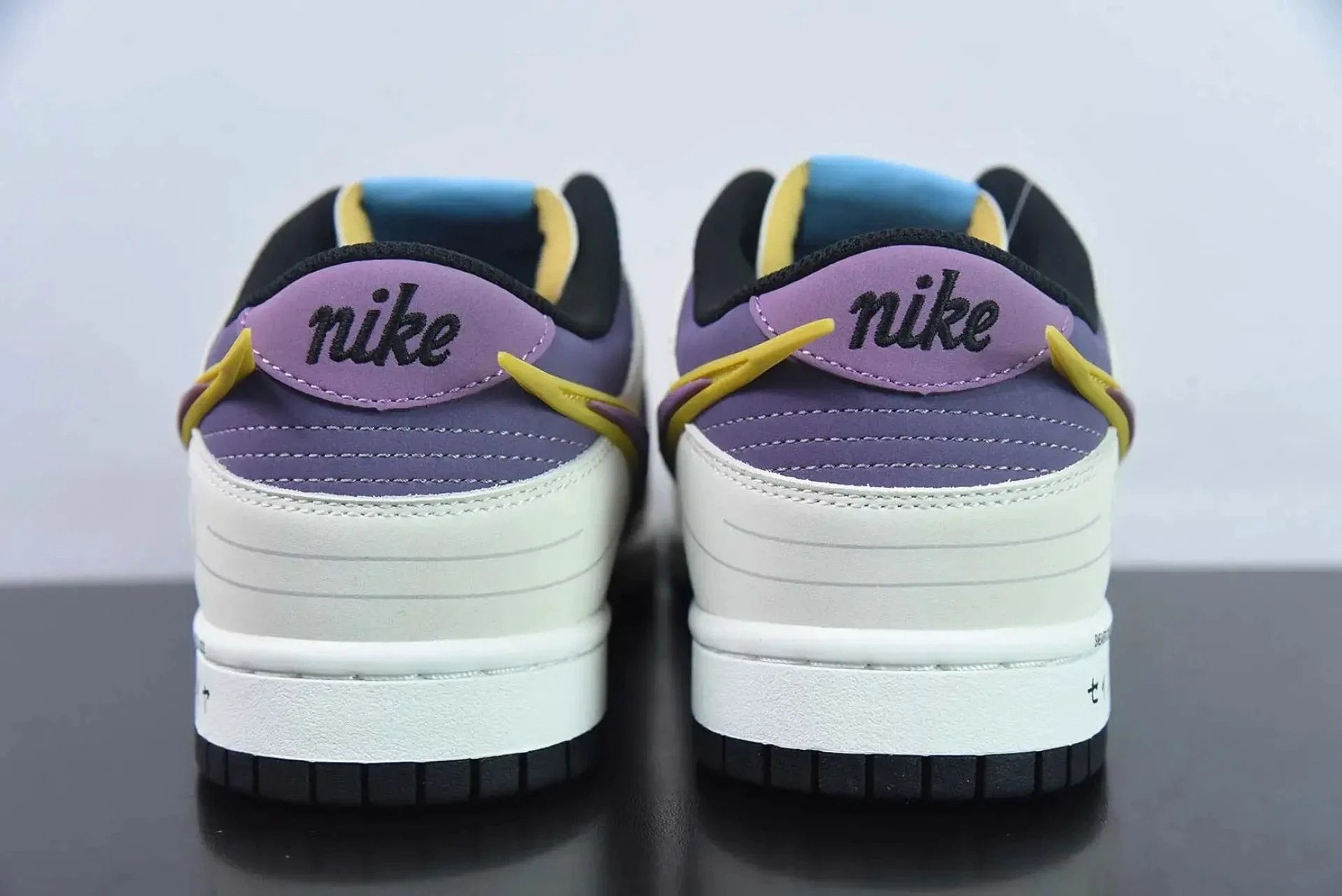 Saint Seiya x Nike Dunk Low Custom White Purple Pink by Air Jordan