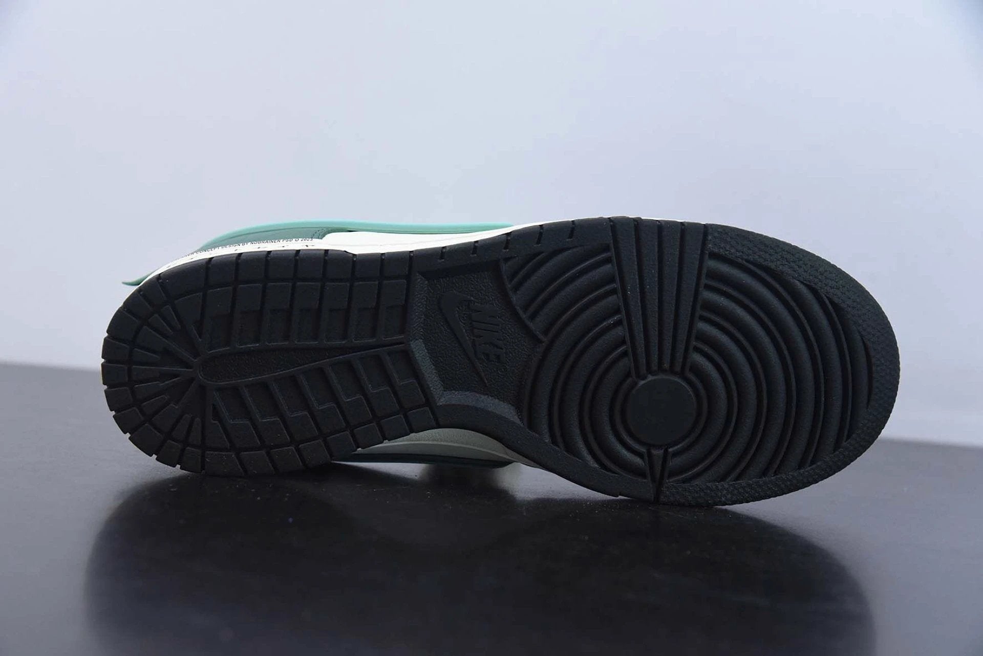 Saint Seiya x Nike Dunk Low Custom White Green by Air Jordan