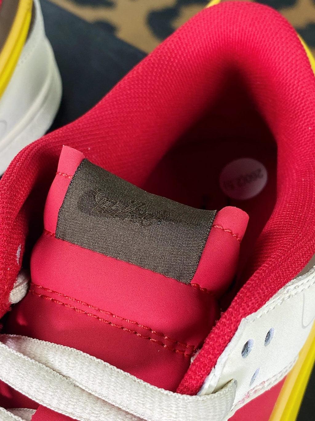 Saint Seiya x Nike Dunk Low Custom White Red Gold by Air Jordan