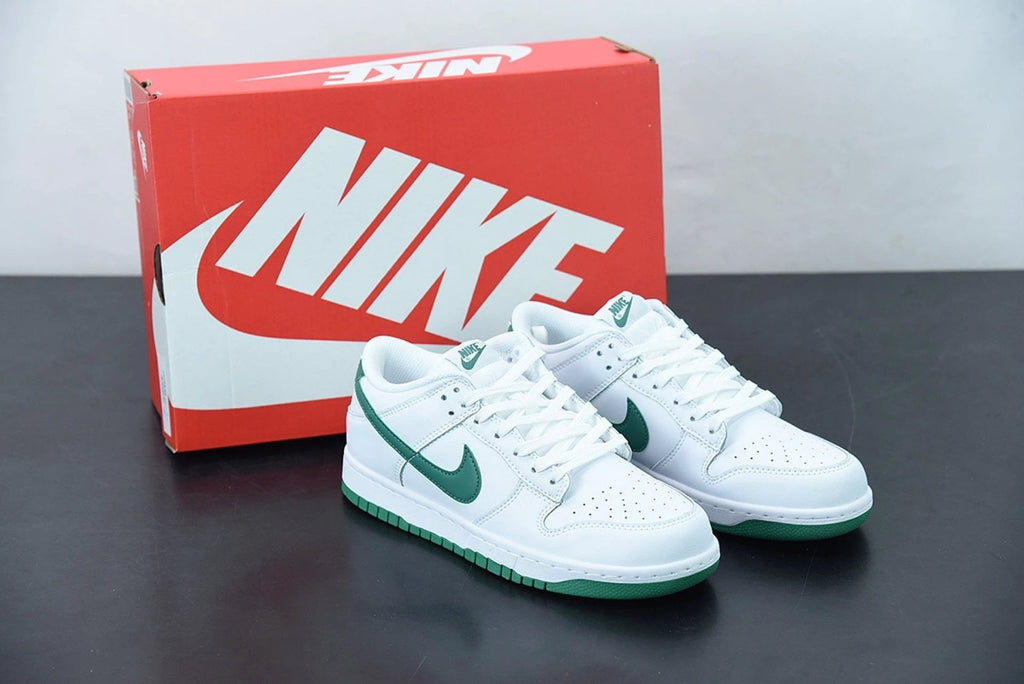 Dunk Low White Green Noise by Air Jordan