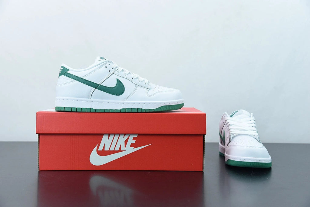 Dunk Low White Green Noise by Air Jordan